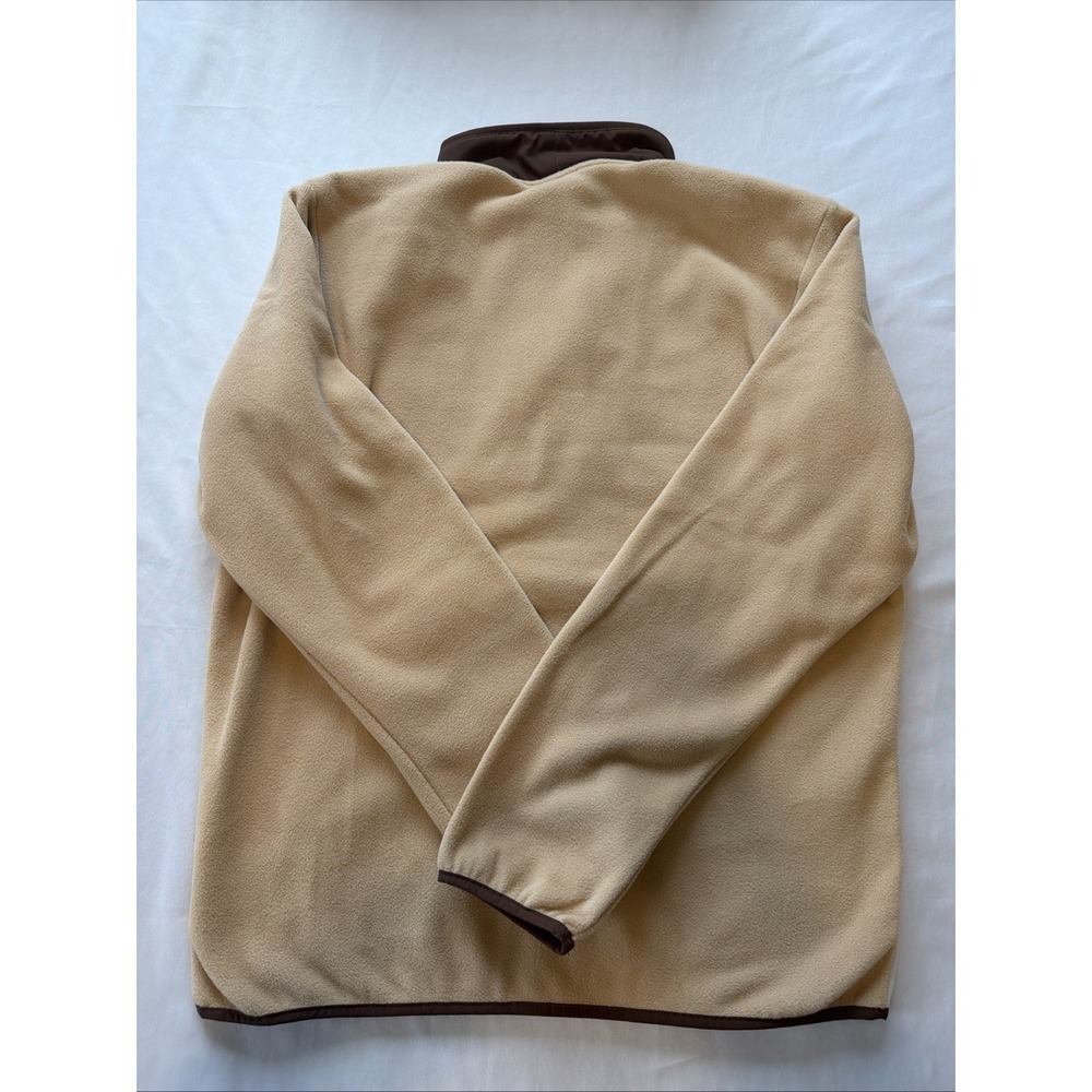 Columbia Sequoia Grove Jacket Men's Canoe Dark Stone Fleece Half Zip JAX315 SzM - Picture 7 of 7